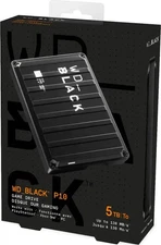 NEW WD_BLACK Large 5TB P10 Portable Gaming Hard Drive For PS4 PS5 XBOX PC ETC