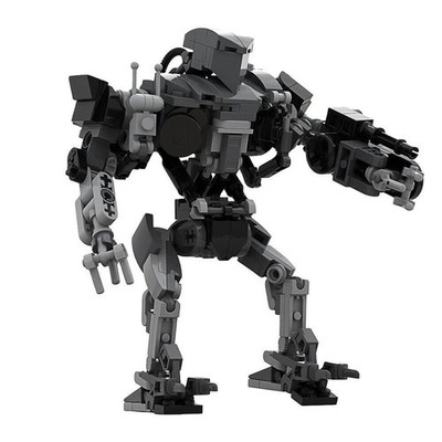 MOC RoboCop 2 Kain Modell Kunststoff Gebäude Spielzeug 1990 Filme Roboter Steine 262 Teile
