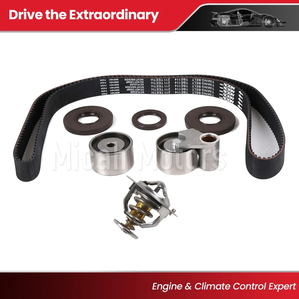 Timing Belt Kit & Thermostat Assembly Fit 1998-2010 Lexus GS430 LS430 SC430 4.3L - Image 1 of 4