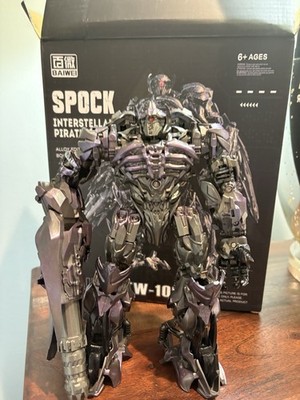 BAIWEI TW-1028B Shockwave Transformation Robot Action Figure SS56 Movie Edition