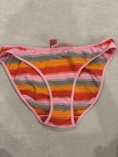 NWT Victoria s Secret PINK Low Rise Bikini Panties Womens Sz S 05 RARE VTG Y2K