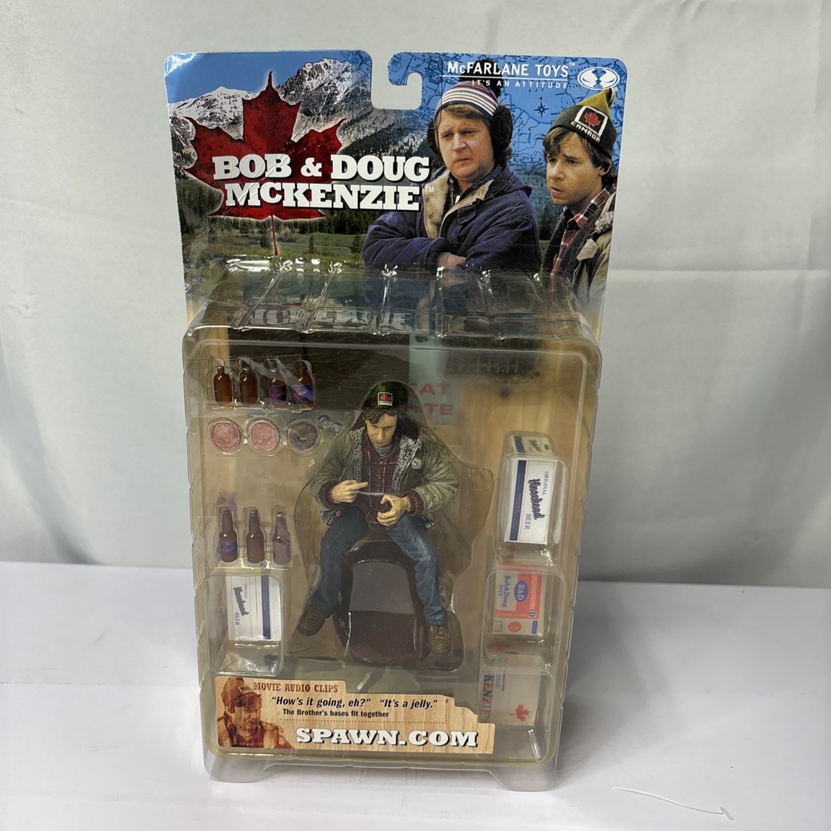 McFarlane 16372379 Strange Brew Bob Doug McKenzie Figure for