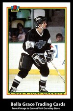 1990-91 Topps Bowman Tony Granato #140 Los Angeles Kings NHL Hockey