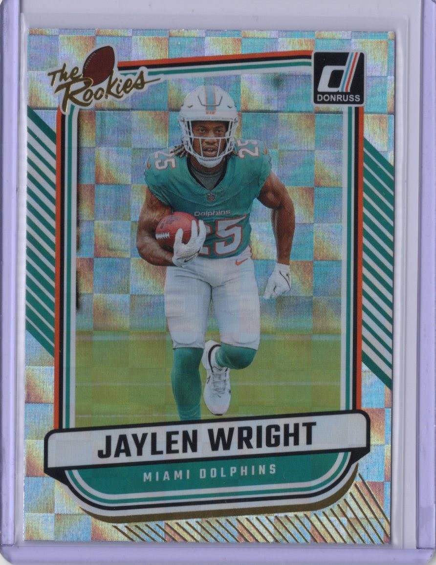 2024 Panini Donruss - The Rookies Jaylen Wright #TR-30 (RC)