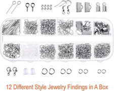 Jewelry Making Supplies Kit with Tools, Wires, Findings for Jewelry Repair an...