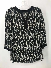 Pre-Owned Talbots Black Size XS Blouse