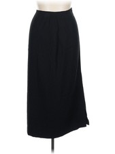 Linda Allard Ellen Tracy Women Black Formal Skirt 16