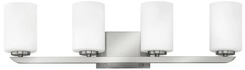 Hinkley Kyra 30" Wide Brushed Nickel 4-Light Bath Light - Picture 2 of 8