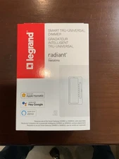 Legrand Radiant WNRL50WH Smart Tru-Universal Dimmer with Netatmo