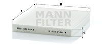 Mann-Filter CU2043 Filter, Innenraumluft FüR Mazda
