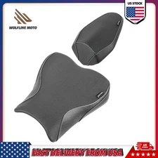 WOLFLINE Rider & Passenger Seat Set for Kawasaki Ninja ZX-4R ZX-4RR 2023-2025