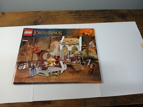 100% Lego Lord of the Rings: The Council of Elrond 79006 +Minifigs +Box +Manual