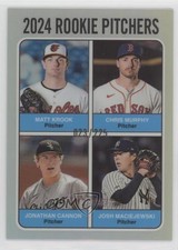 2024 Heritage High Number Chrome Silver Border /225 Matt Krook Chris Murphy 0ba8