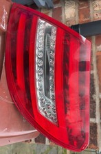 11-14 MERCEDES C CLASS W204 REAR DRIVER SIDE LIGHT LED GENUINE FACELIFT FREE P&P