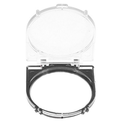Easy Install Transparent Plastic Button Protector for Computer and Appliances