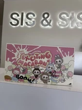 US-LABUBU Exciting Macaron The Monsters- Whole Set-6 Single Blind Box Authentic