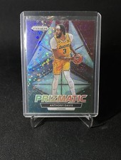 2022-23 Panini Prizm Fast Break Anthony Davis Prizmatic Silver Disco Prizm #17