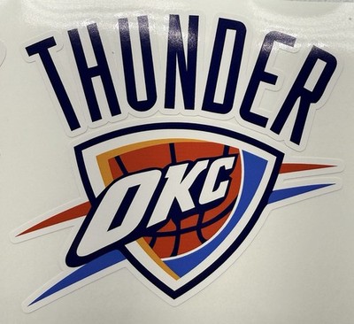 OKC Thunder Oklahoma City Regular Vinyl Decal