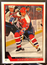 1993-94 Upper Deck Michael Pivonka #154 Washington Capitals
