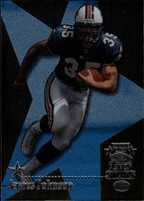 1999 Topps Stars [1 Star Silver] - James Johnson (RC) #56 - Dolphins