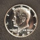 1969 *S* PROOF KENNEDY 40% SILVER HALF DOLLAR*NICE* FREE SHIPPING! C3483