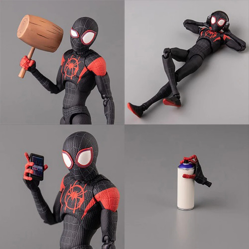 Sentinel Sv Action Spiderman Miles Morales Actionfigur Modell Spider-Man - Bild 8 von 24
