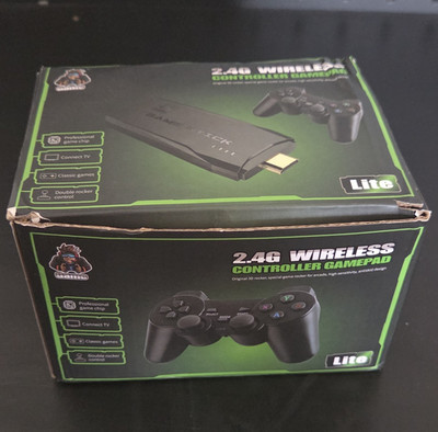 2.4G Wireless Lite Gamepad w/ USB Receiver LED for Android PC Black 2P