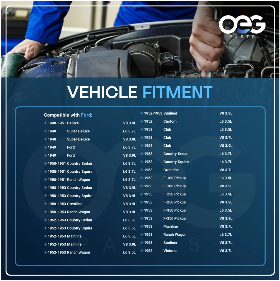 Nuevo arranque para Ford Club Country Sedán/Squire Crestline F-100/250/350 7HA-11002 Foto 4 de 4