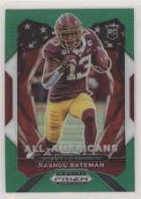 2021 Panini Prizm Draft Picks All-American Green Prizm Rashod Bateman #196 2l4