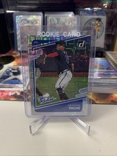 Cristian Pache  2021 Donruss Optic Vector The Rookies Atlanta Braves #TR4