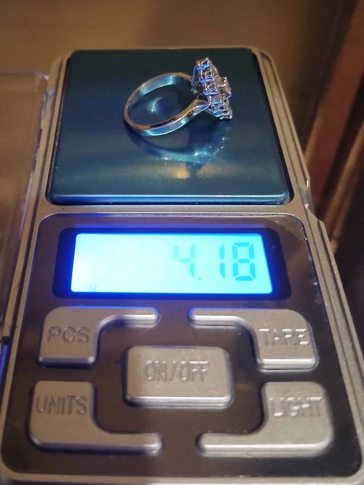 Ancienne Bague or 18 carats et Diamant 4,16 gr - Photo 3/4