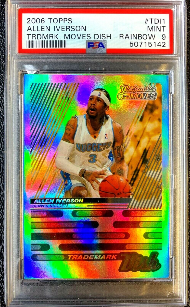 PSA 9 MINT 2007 Topps Trademark Moves RAINBOW SP #D /149 Allen