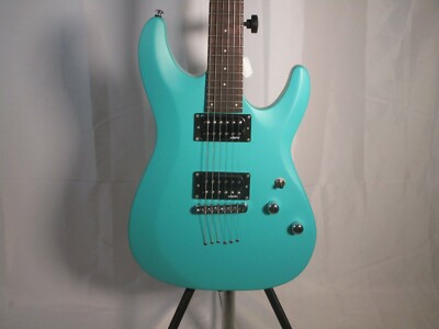 Schecter C-6 Deluxe Satin Aqua