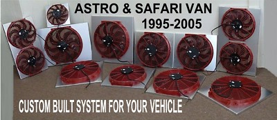 95-05 GMC SAFARI & CHEVY ASTRO VAN ELECTRONIC COOLING FAN SYSTEM MORE ...