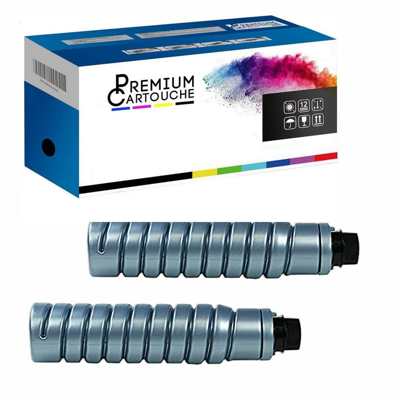 Toner noir 1250D Premium Cartouche x2 pour imprimante de bureau