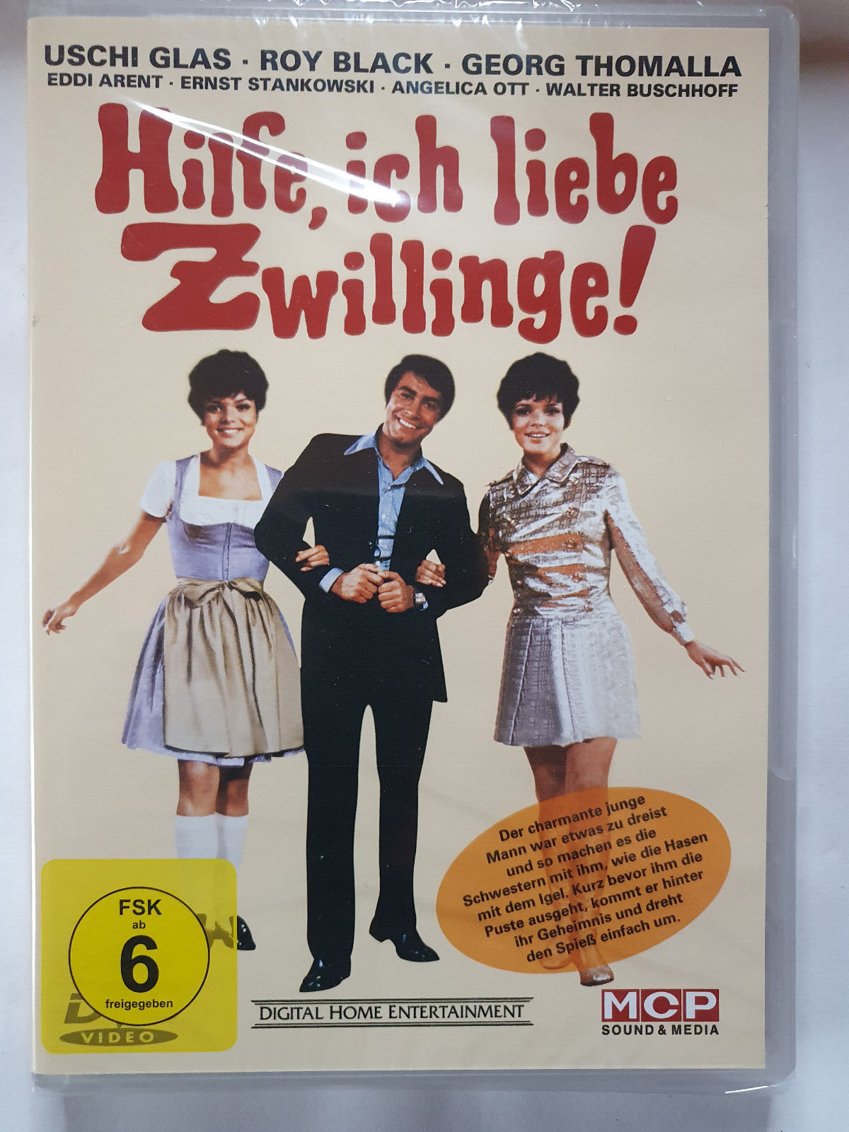 Hilfe, ich liebe Zwillinge! - 2003 - DVD - Uschi Glas - Roy Black - NEU/OVP - Bild 2