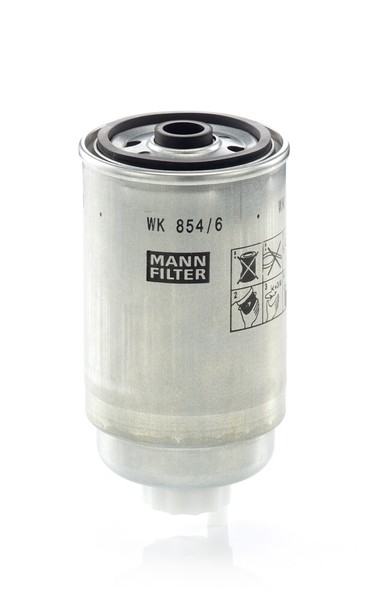 Mann-Filter Wk 854/6 Kraftstoff Filter FüR Alfa Romeo, CitroëN, Fiat, Kia,-image
