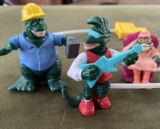Vintage Dinosaurs TV Show Toy Figures McDonald's 1992 Set Of 3