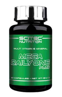 (EUR 19,19/100g) Scitec Nutrition - Mega Daily One Plus, 60 Kapseln - Vitamine
