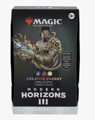1x  Modern Horizons 3: Commander: Creative Energy New Sealed Product - Magic: Th