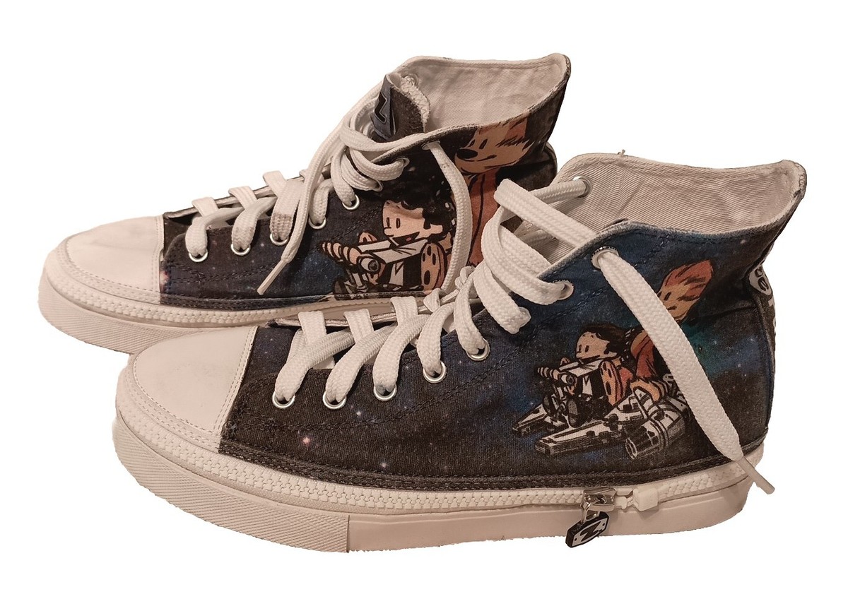 STAR WARS - (Custom Made) ZipZ California - Shoe Fury - Blue  display picture 1