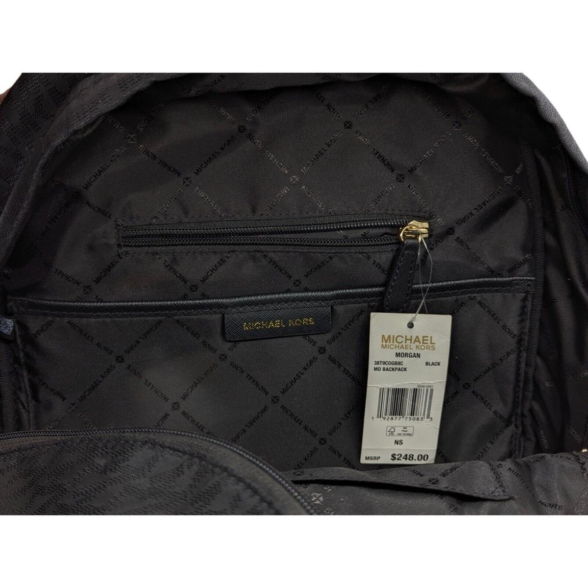 Michael Kors Backpack Medium Morgan Signature Jacquard  display picture 2