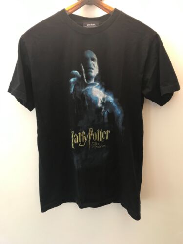 Vintage Harry Potter Order of the Phoenix Voldemort Movie Promo T-Shirt Small - Picture 1 of 6