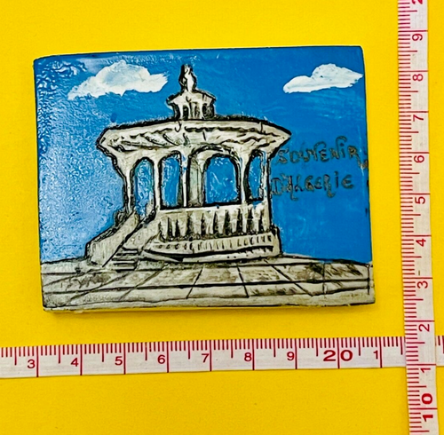 ARGELIA / RECUERDO DE ARGELIA / IMÁN DE NEVERA DE CERÁMICA HECHO A MANO - Imagen 3 de 7