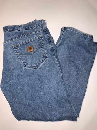 CARHARTT RELAXED FIT MENS JEANS 36 x 30 