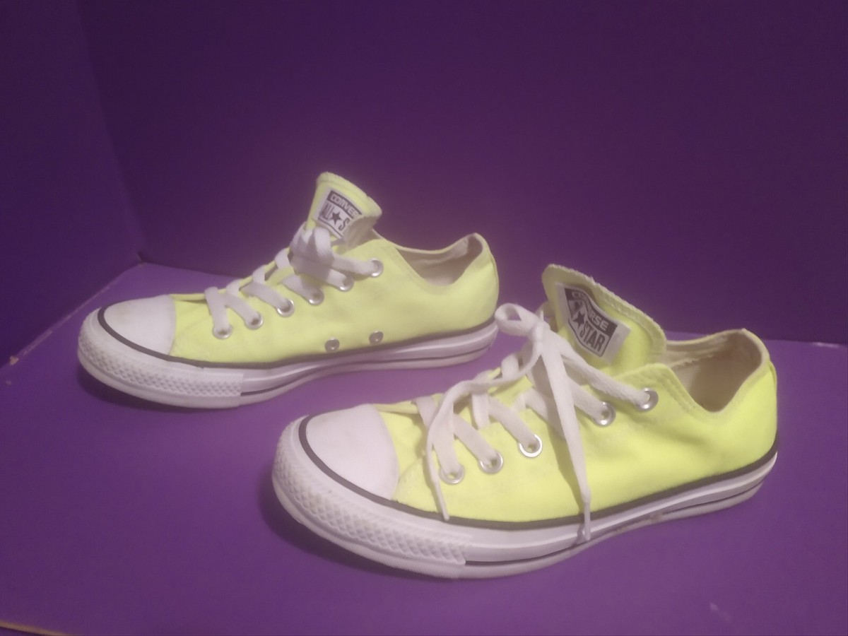 Converse All Star Pastel Yellow, Low Top, Women's Size Men's 5, 139792F - Main Image