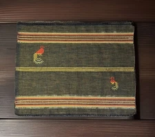 Vintage Rooster Placemats Set 4 70s Design Farmhouse Boho Rustic Table Decor