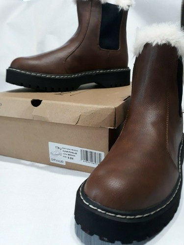 Mujer Portland Boot Company, Talla 9.5 M, Marrón Helena Pohel Boot Cuero sintético - Imagen 5 de 12