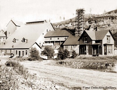 Golden Reward Mine, Deadwood, South Dakota - 1890s - Historic Photo Print