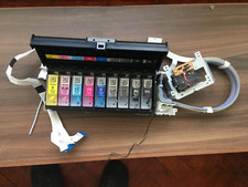 INK TUBE ASSEMBLY WITH MARRUTT REFILL CARTRIDGES FOR EPSON STYLUS  R3000 PRINTER